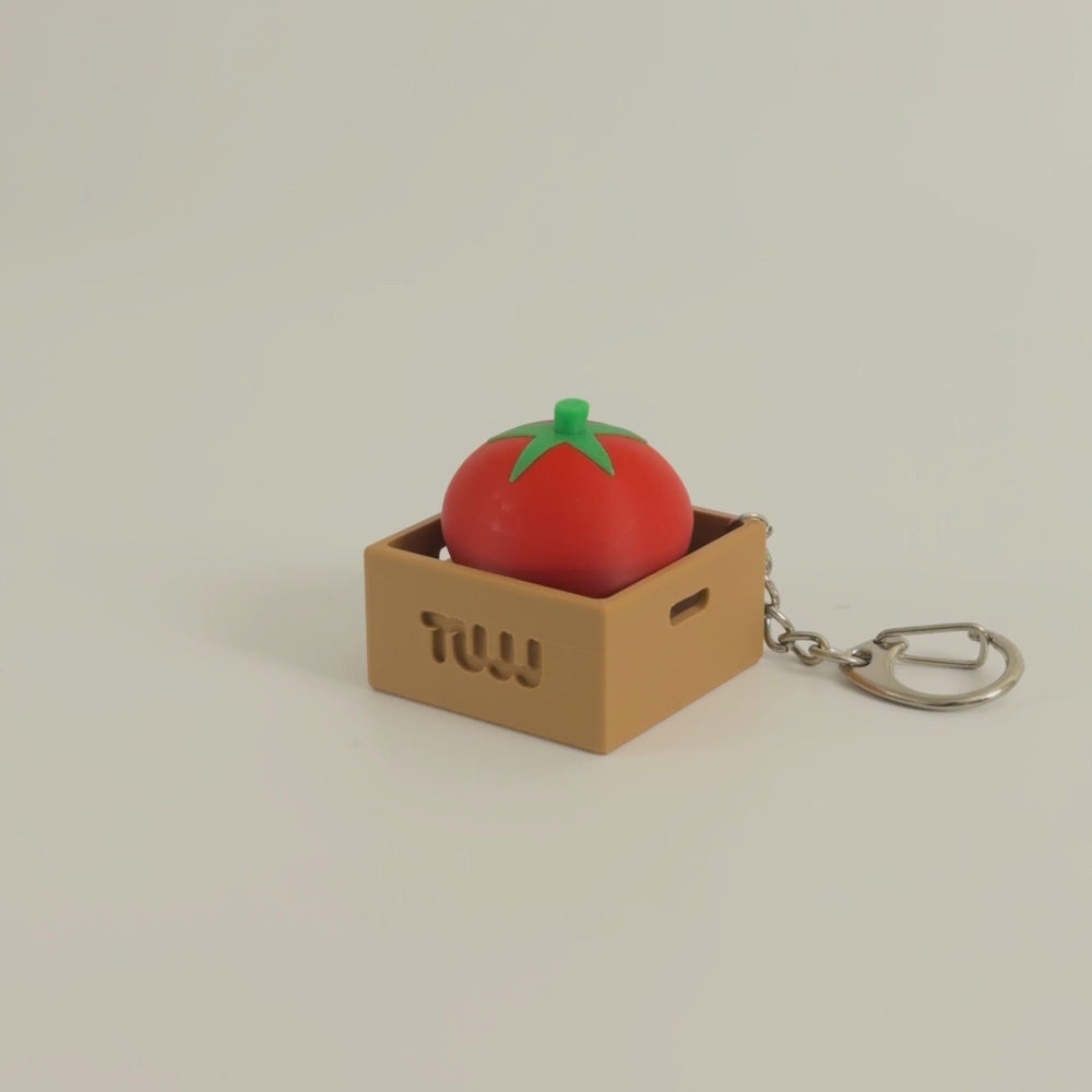 Tomato Fidget Button Toy