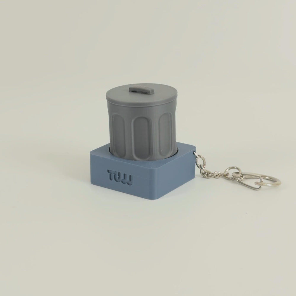 Garbage Bin Fidget Button Toy