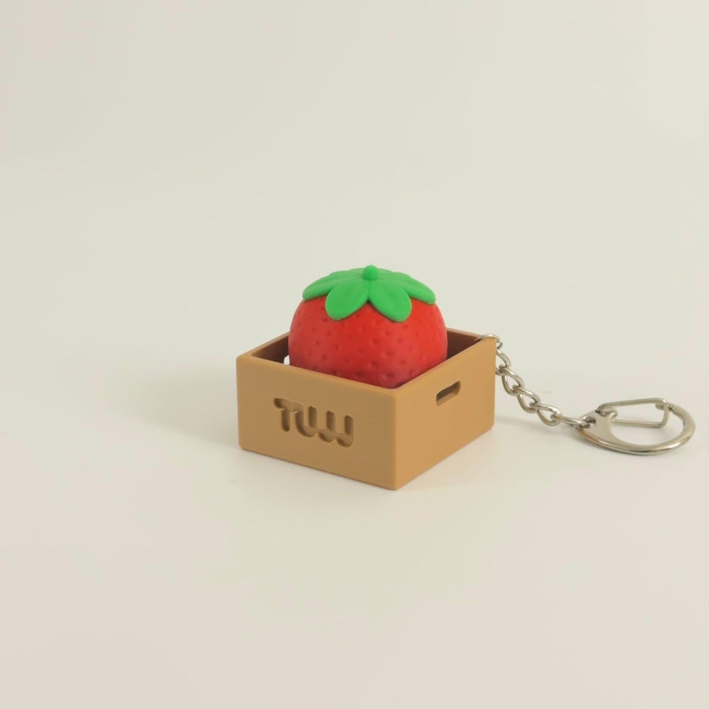 Strawberry Fidget Button Toy