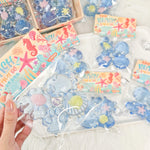 Marine Life Squishy Keychain Combo Set