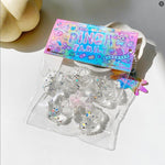 Small Cat Paw Squishy Keychain Combo Set