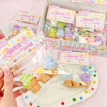 Ice Cream Squishy Keychain Combo Set