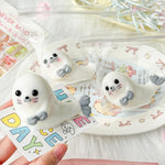 Seal Squishy Keychain