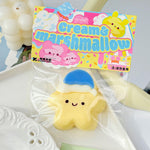 Sleepy Star Squishy Keychain