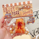Capybara Squishy Keychain