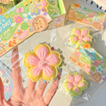 Dopamine Sakura Squishy Keychain