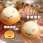 Chestnut Dog Squishy Keychain