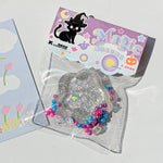 Dazzling Light Star Squishy Keychain