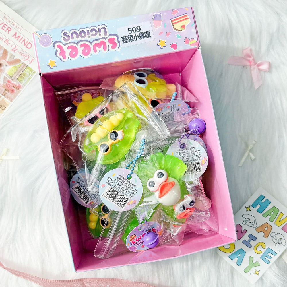 Vegetable Squishy Keychain (Assorted Series)