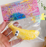 Banana Squishy Keychain