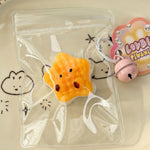 Hand-Painted Food Squishy Keychain (Assorted Series)