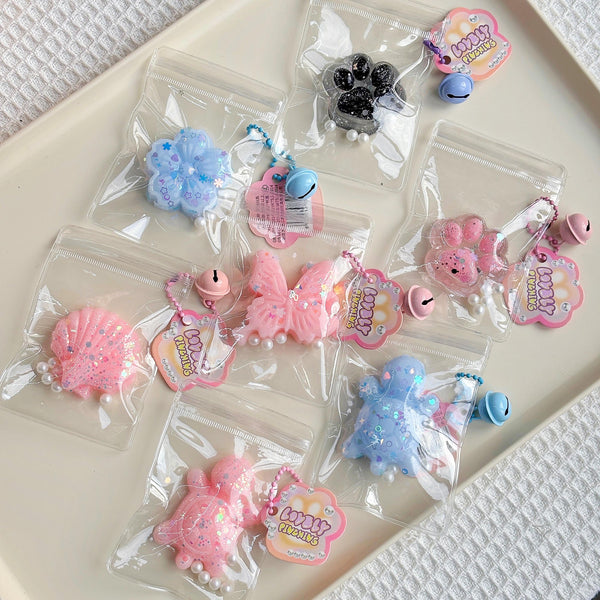 Dual-Color Squishy Keychain (Assorted Series)