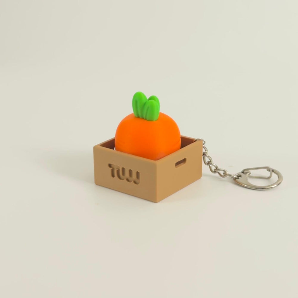 Carrot Fidget Button Toy