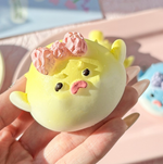 Blowfish Squishy Keychain