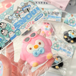 Adorable Penguin Squishy Keychain