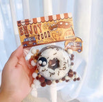 Classic Donut Squishy Keychain
