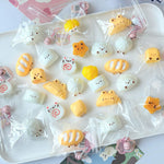 Hand-Painted Food Squishy Keychain (Assorted Series)