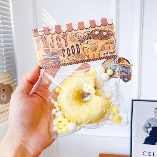 Classic Donut Squishy Keychain