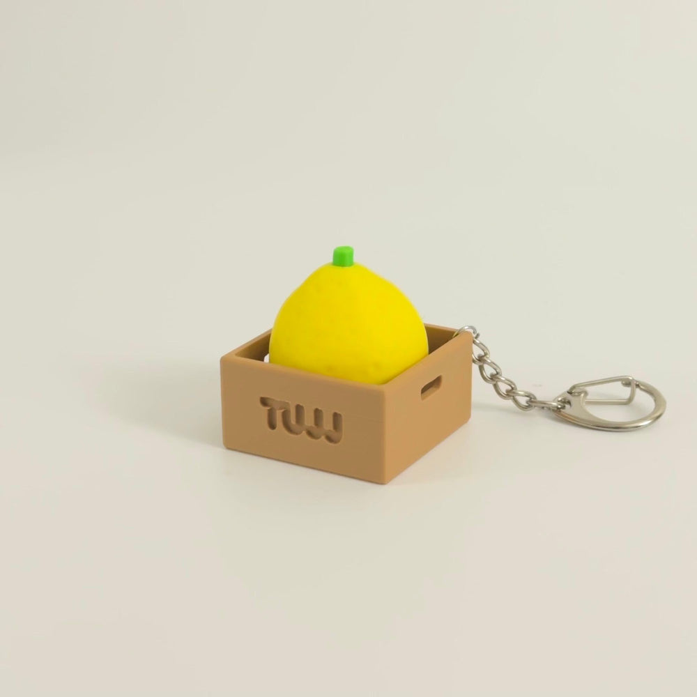 Lemon Fidget Button Toy