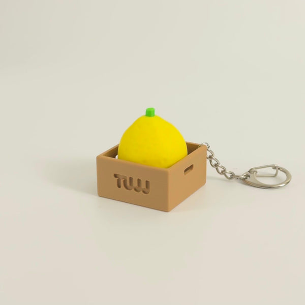 Lemon Fidget Button Toy
