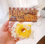 Kitty Donut Squishy Keychain