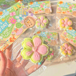 Dopamine Sakura Squishy Keychain