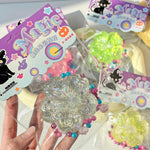 Dazzling Light Sakura Squishy Keychain