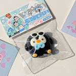 Adorable Penguin Squishy Keychain
