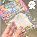 Toast Squishy Keychain