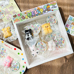 Hand-Painted Animal Squishy Keychain (Assorted Series)