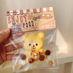 Butter Bear Squishy Keychain