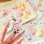 Lazy Adorable Pet Squishy Keychain (Assorted Series)