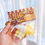 Ice Cream Cone Squishy Keychain