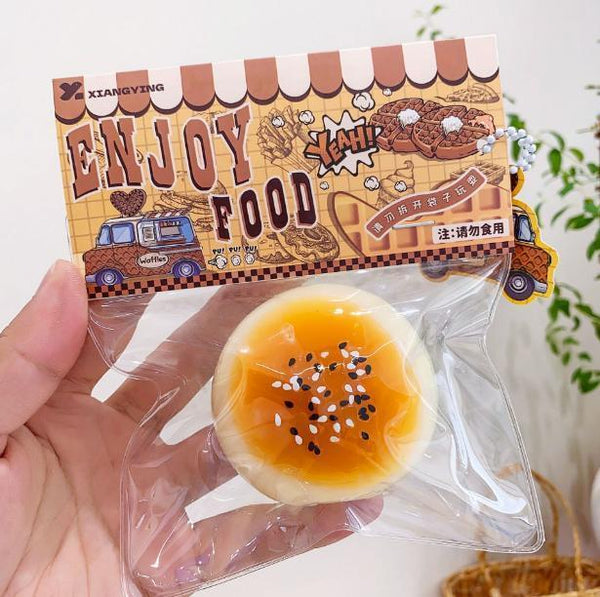 Mochi Squishy Keychain
