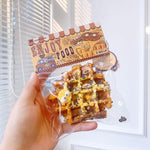 Classic Waffle Squishy Keychain