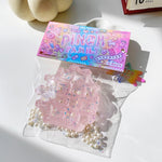 Crystal Waffle Squishy Keychain