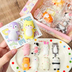 Lazy Adorable Pet Squishy Keychain (Assorted Series)