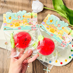 Watermelon Mochi Squishy Keychain