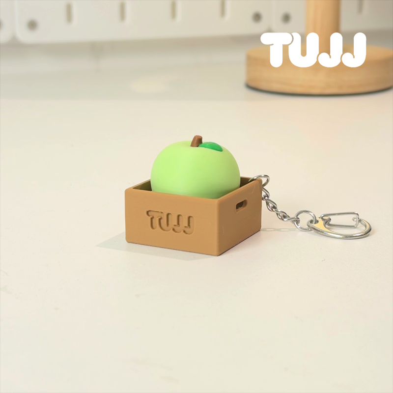 Green Apple Fidget Button Toy