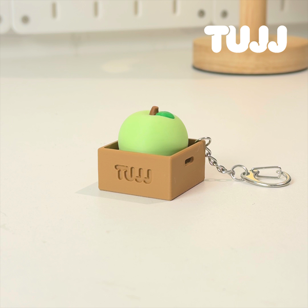 Green Apple Fidget Button Toy