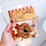 Classic Donut Squishy Keychain