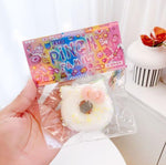 Kitty Donut Squishy Keychain