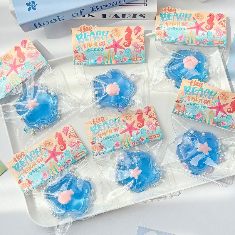 Starfish Squishy Keychain