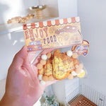 Croissant Squishy Keychain