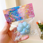 Crystal Cat Paw Squishy Keychain (Assorted Series)