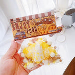 Croissant Squishy Keychain
