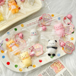 Lazy Adorable Pet Squishy Keychain (Assorted Series)