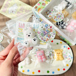 Hand-Painted Animal Squishy Keychain (Assorted Series)