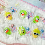 Vegetable Squishy Keychain (Assorted Series)