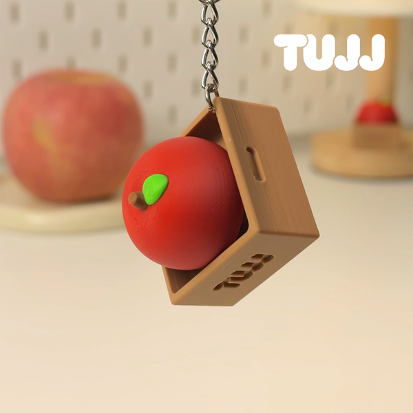 Red Apple Fidget Button Toy